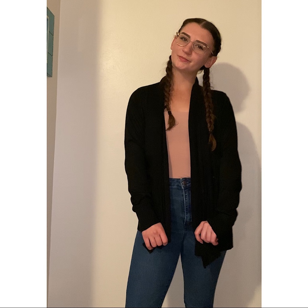 Black Liz Claiborne cardigan - Picture 6 of 6